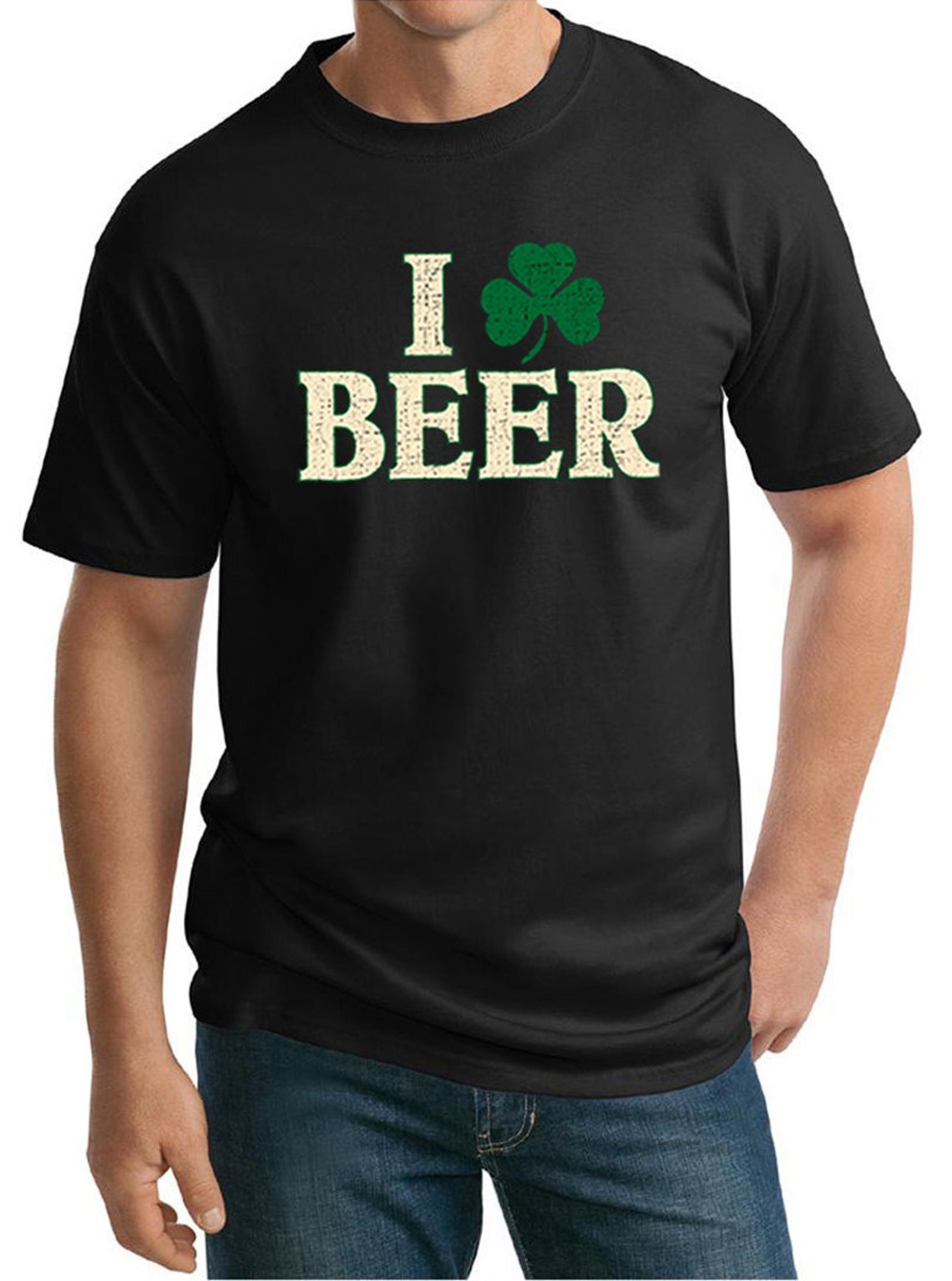 St Patricks Day Life Better With Beer Mens Tee