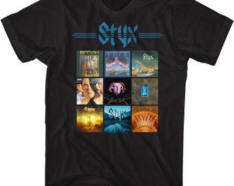 Styx World Tour Vintage Band Shirt - Etsy