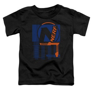 Nerf Grid Kid's Black T-shirts - Etsy