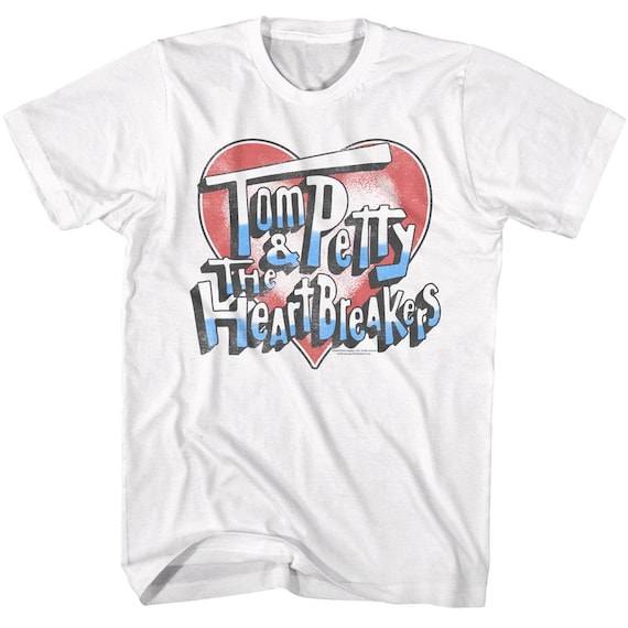 Tom Petty Shirt Vintage Heartbreakers Band Tee Classic Rock Music