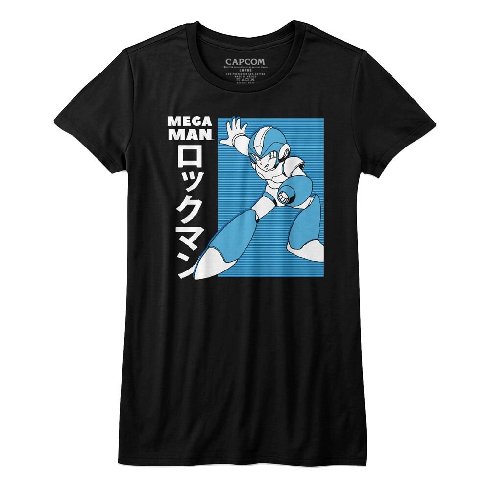 Mega Man Japanese Logo Black Shirts - Etsy