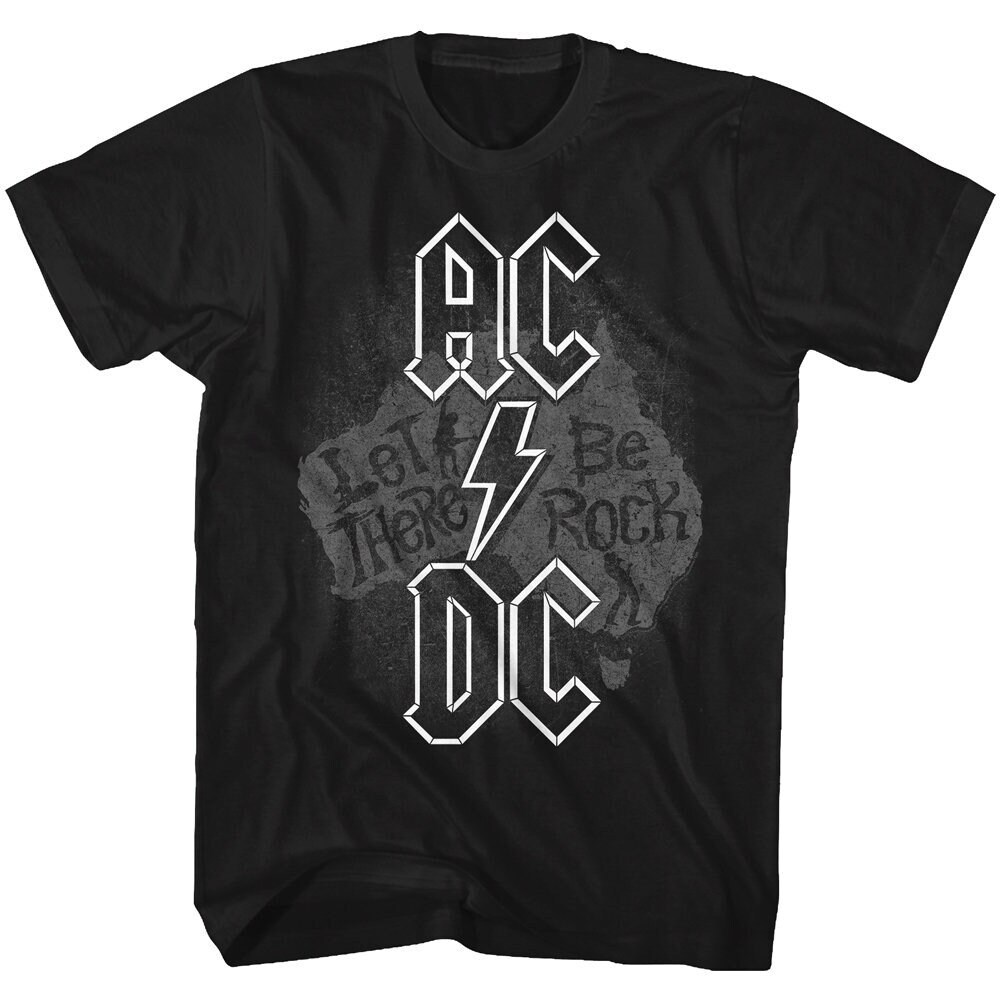 AC/DC Let There Be Rock Black Shirts - Etsy