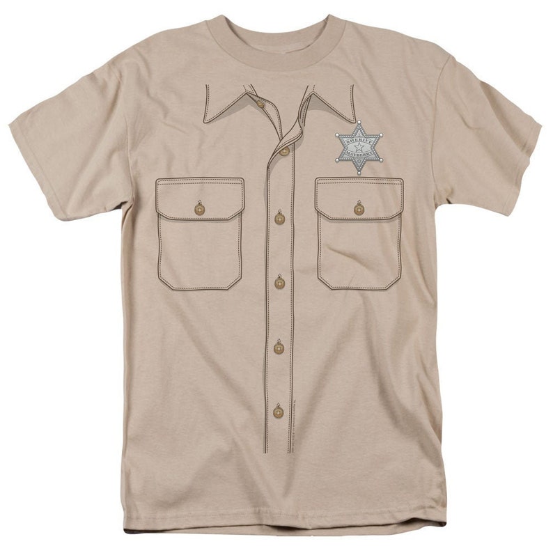 Andy Griffith Show Sheriff Uniform Sand Shirts Etsy