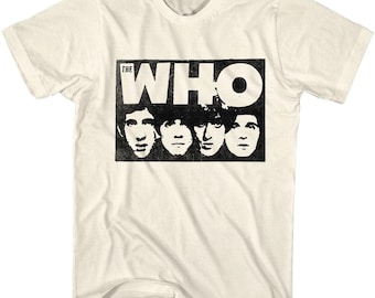 The Who Faces Natural Shirt