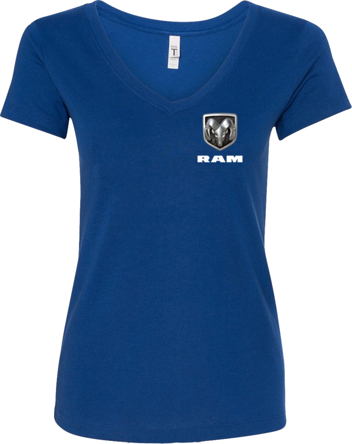 Ram Hemi Logo Pocket Print Ladies Dodge V-Neck Shirt | Etsy