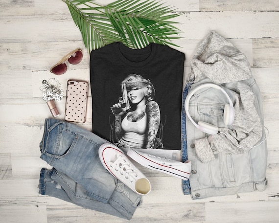 Marilyn Monroe Respect Ladies T-shirt 18518ED2-LPC61 - Etsy