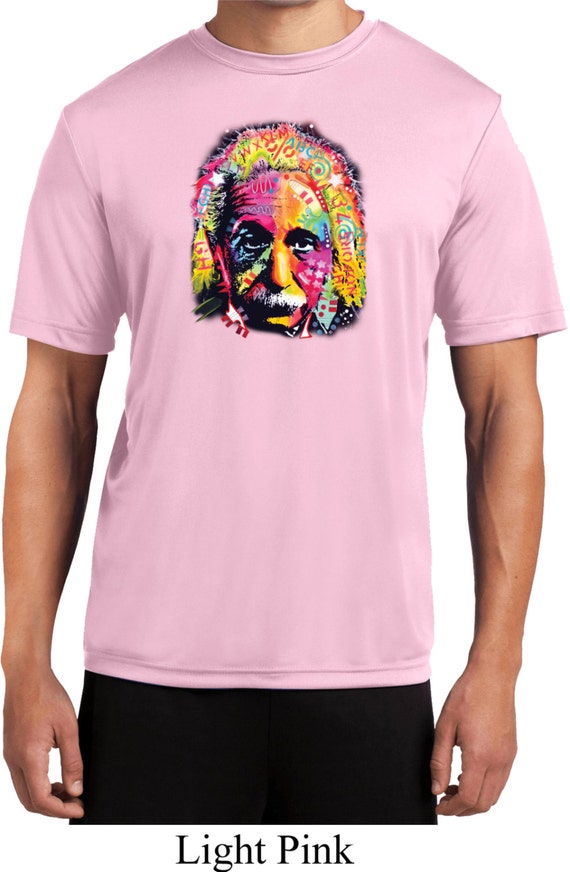 Men's Funny Shirt Einstein Men's Moisture Wicking Tee | Etsy