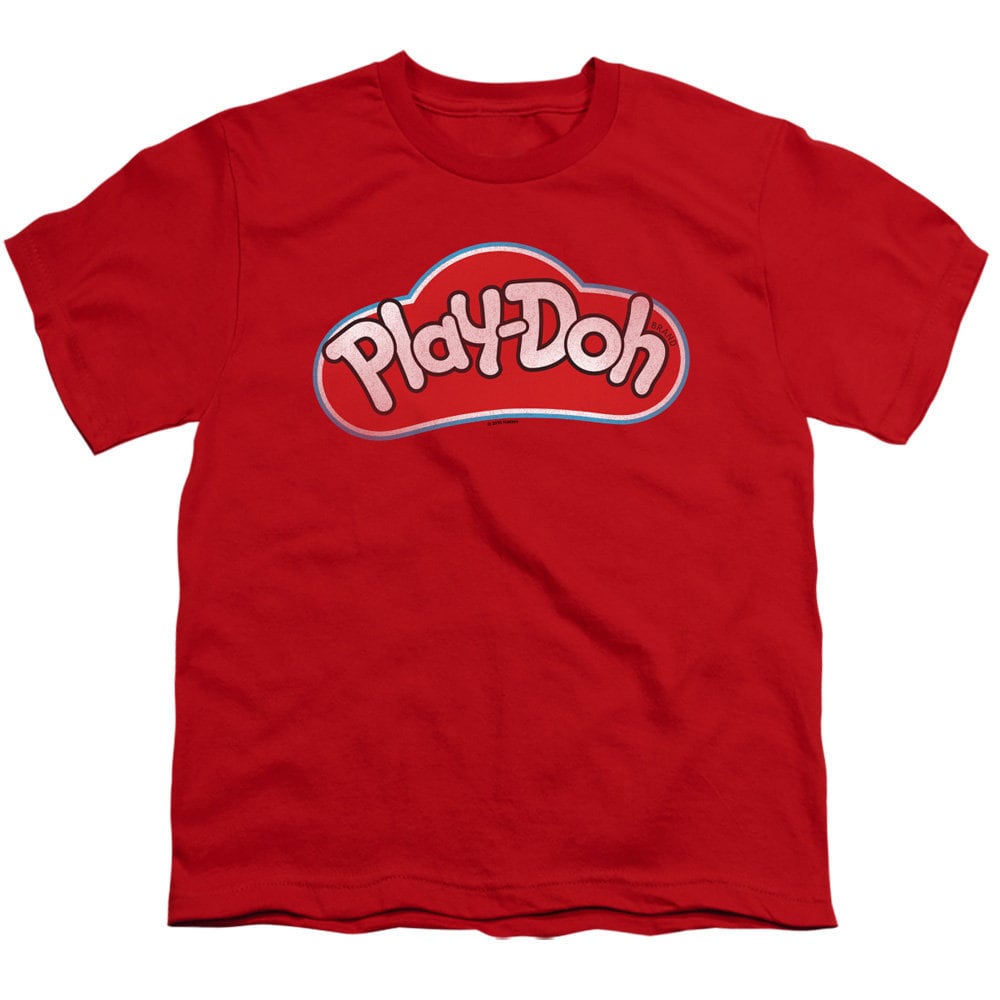 Play Doh Vintage Logo Kid s Red T shirts Etsy
