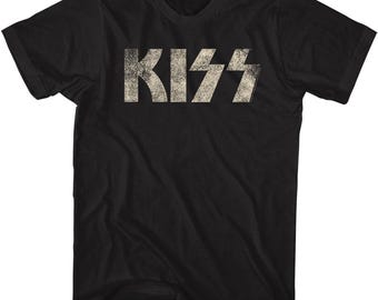 KISS Animalize Zebra Print Band T-shirt - Retro Rock Concert Merch