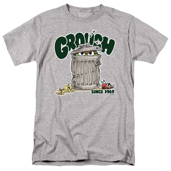 Sesame Street Grouch Since 1969 Heather Shirts
