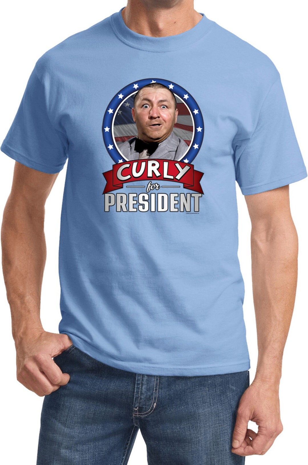 The Three Stooges Curly for President Sweatshirt main image 1