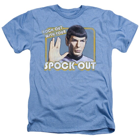 Star Trek Spock Out Light Blue Shirts - Etsy