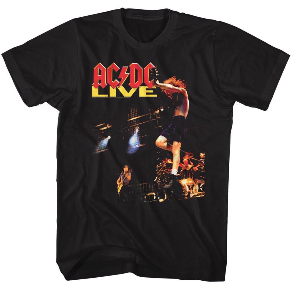 AC/DC Live Black Shirts - Etsy