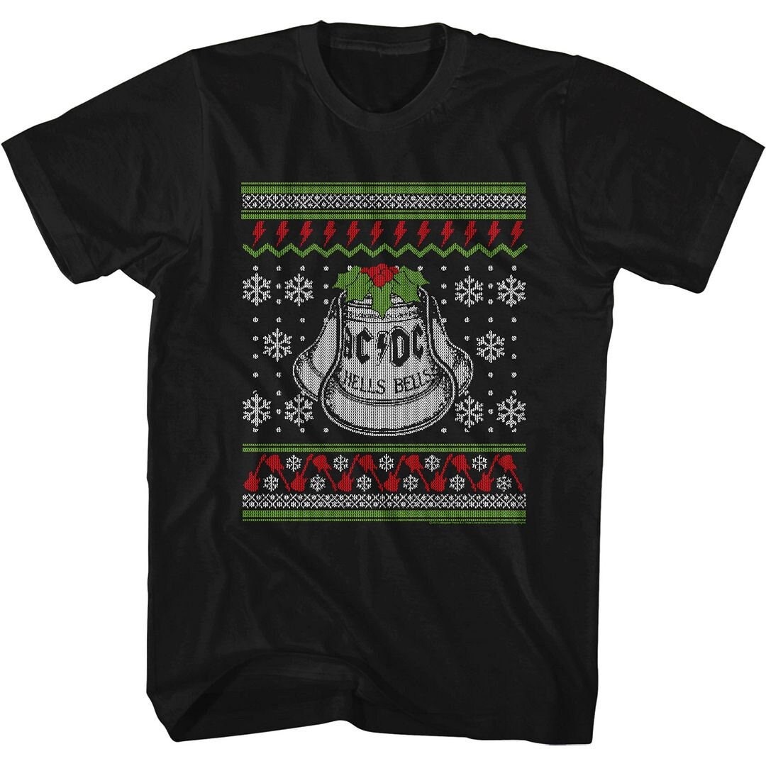 Ac dc ugly christmas sweater hotsell