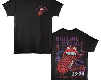 Rolling Stones 1994/95 Voodoo Lounge Tour Vintage T-shirt Size XL