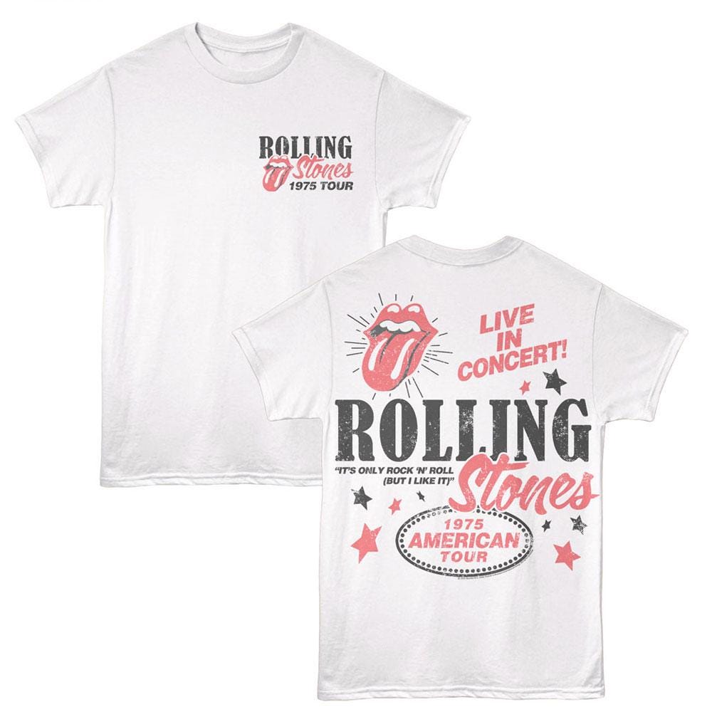 Rolling Stones 1975 Tour - Etsy