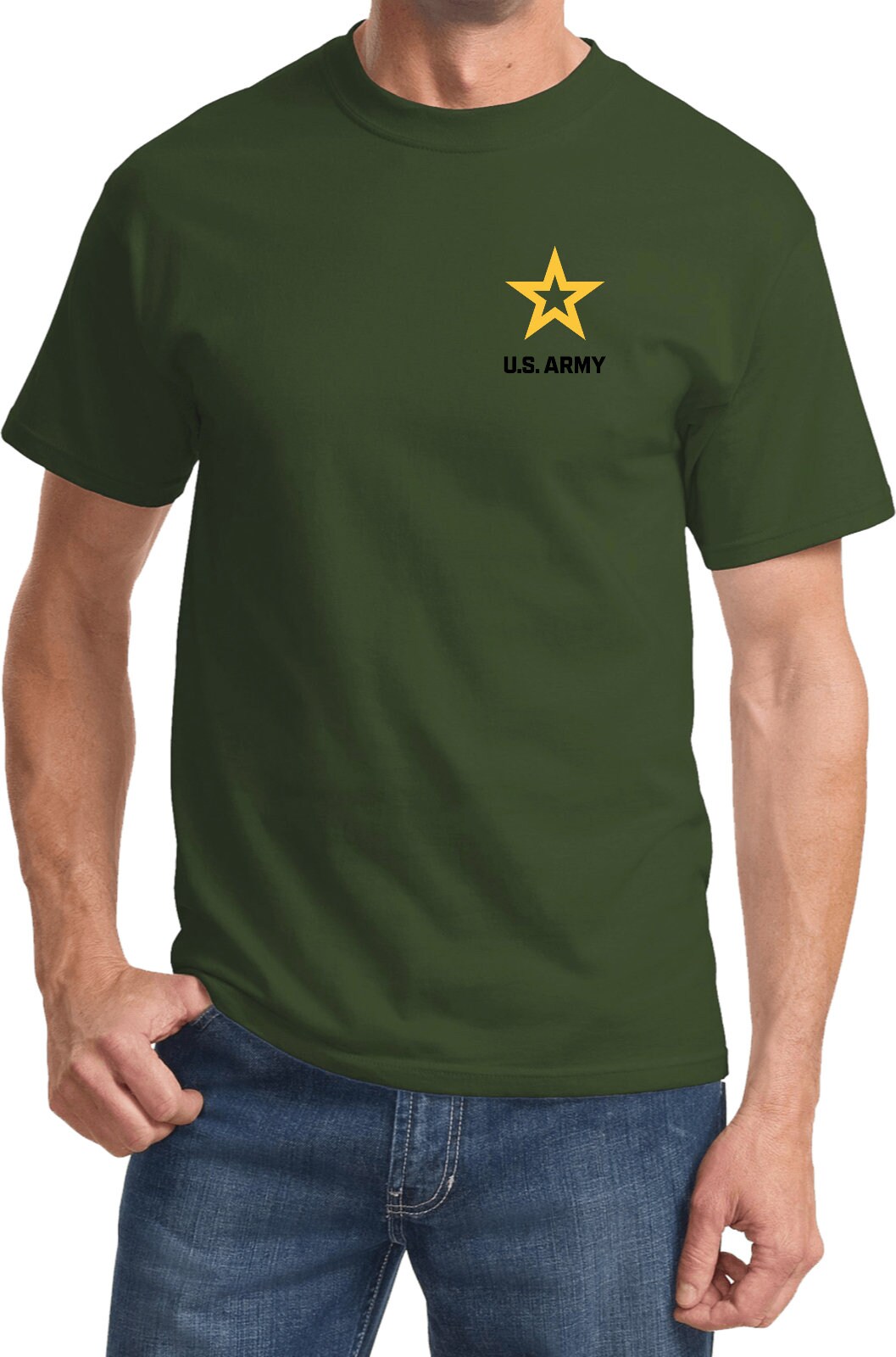スターソルジャー Tシャツ Mサイズ MARS16 STAR SOLDIER U.S. Army Star Black Chest Print T-shirt 25092ED-PP-PC61 - Etsy