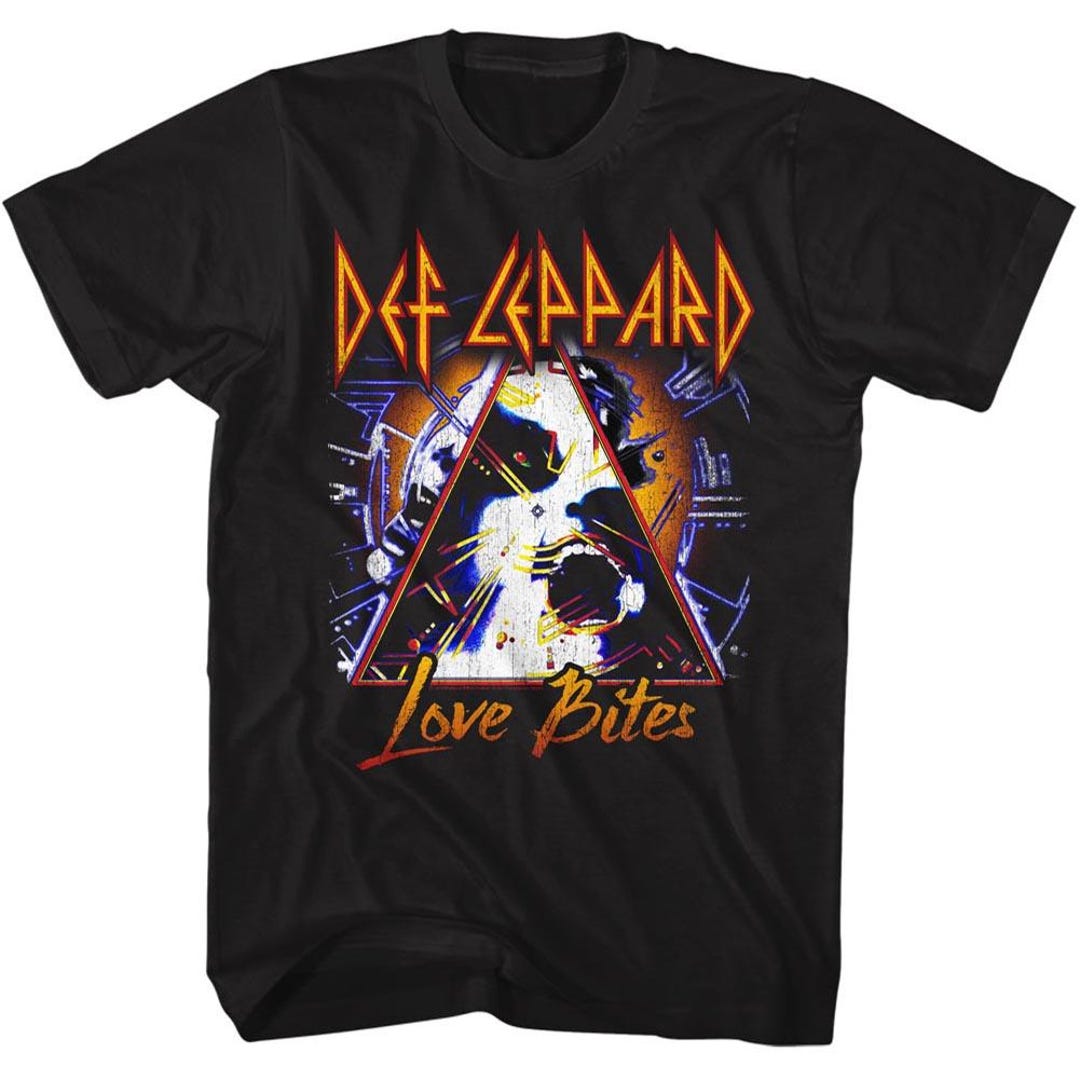 Def Leppard Love Bites Black Shirts - Etsy