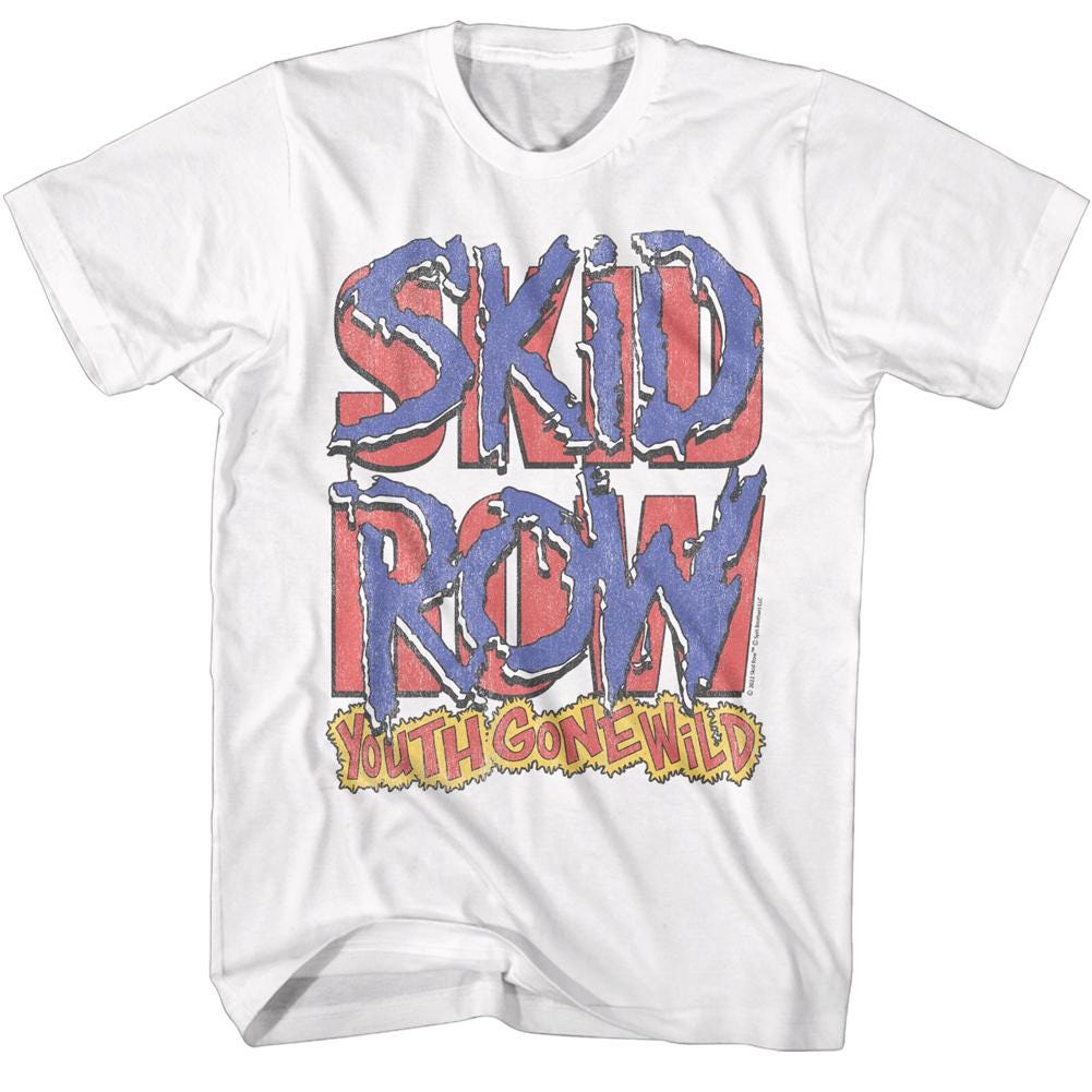 Skid Row T Shirt - Etsy