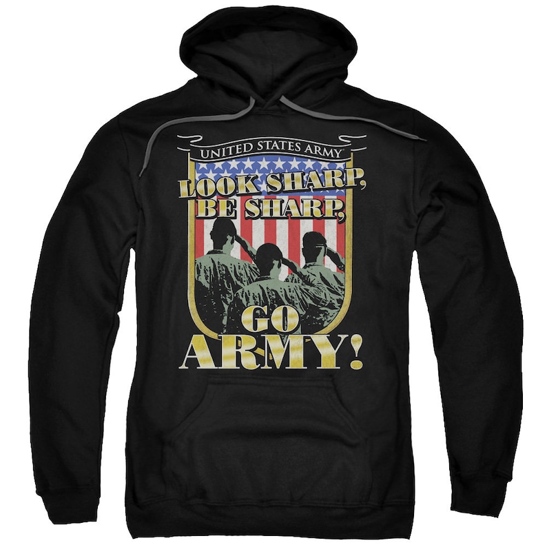 U.S. Army Look Sharp Be Sharp Go Army Black Shirts - Etsy