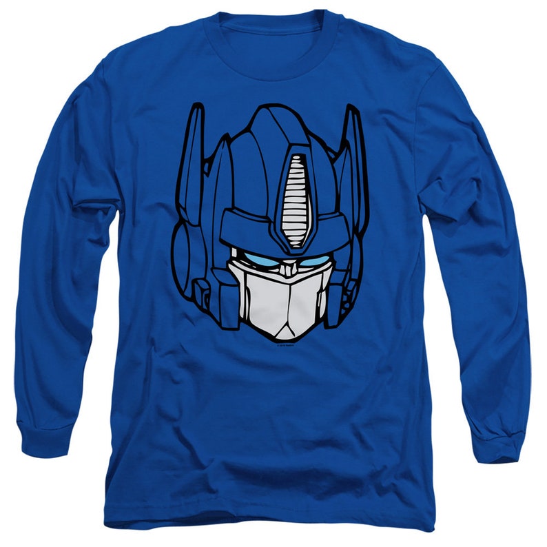 Transformers Optimus Prime Face Royal Shirts