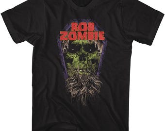 Vintage 2005 Rob Zombie Demonoid Graphic T-shirt - Y2K Metal Band
