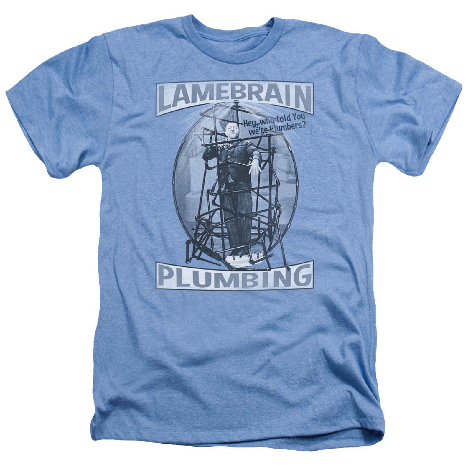 Three Stooges Lame Brain Plumbing Light Blue Shirts - Etsy