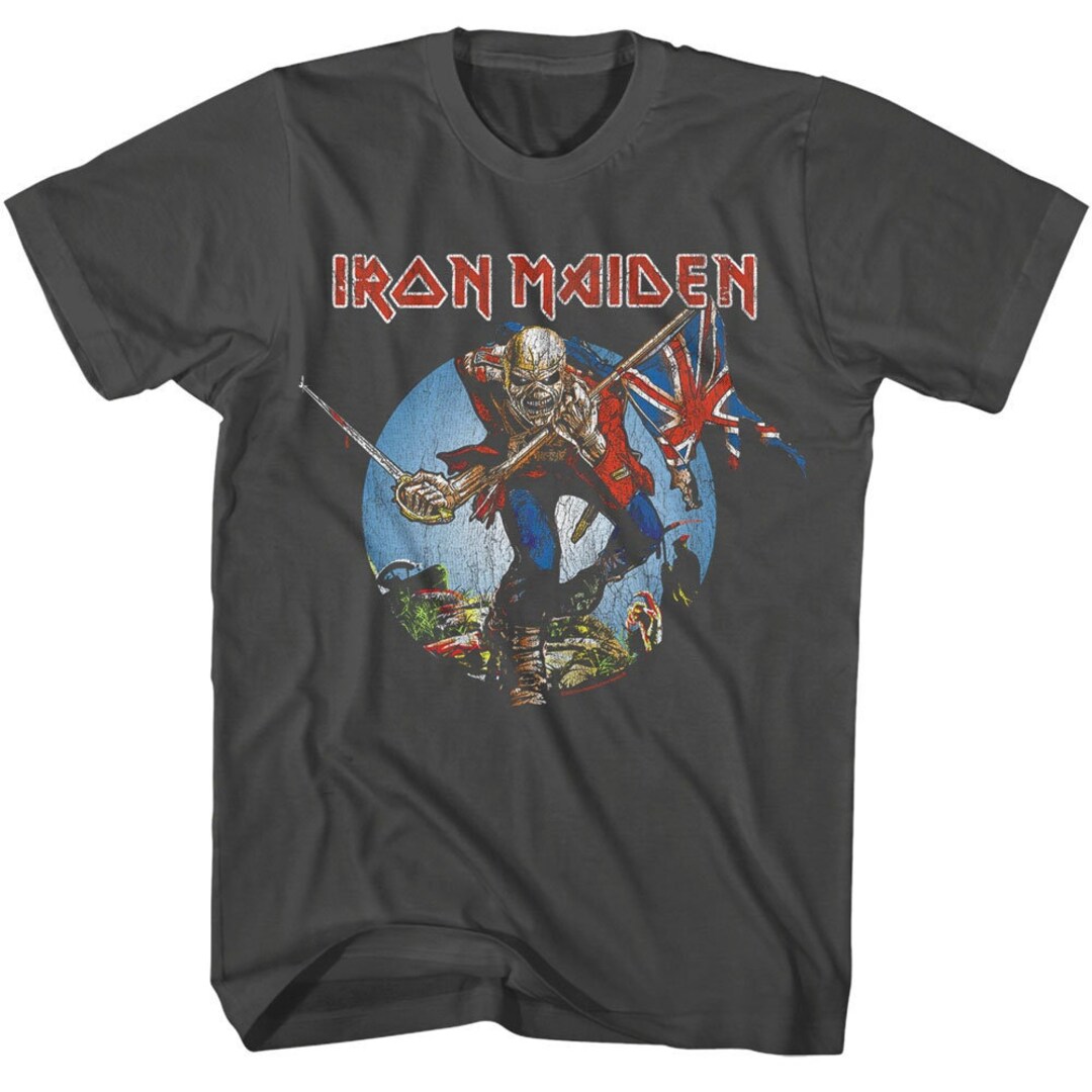 Vêtement Metal Band Iron Maiden - The Trooper T-Shirt Officiel - Homme Femme Enfant Vetement Groupe Rock Vêtement Metal Band Iron Maiden - The Trooper T-Shirt Officiel - Homme Femme Enfant Vetement Groupe Rock