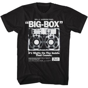 Fender Big Box Black Shirts