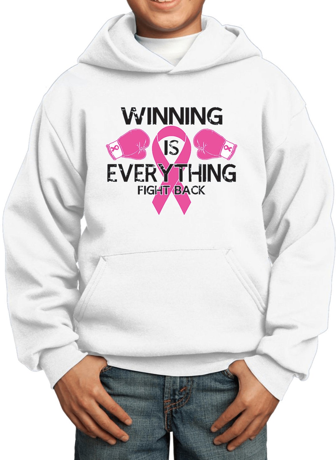 Winning is Everything Fight Back Kid's Breast Cancer - Etsy