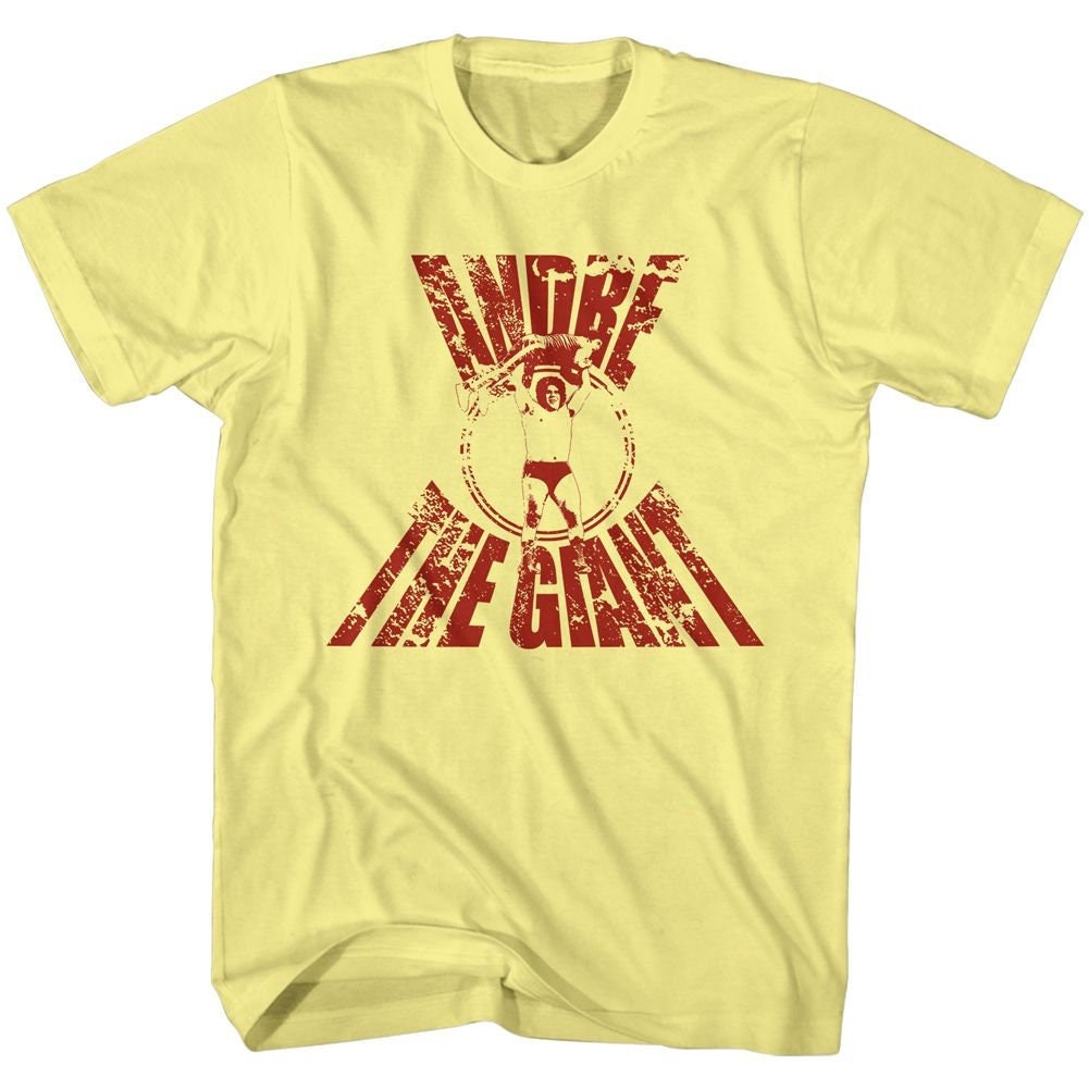 Andre The Giant Yellow Shirt