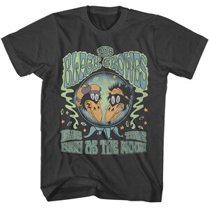 The Black Crowes Crystal Ball Charcoal Grey Shirts