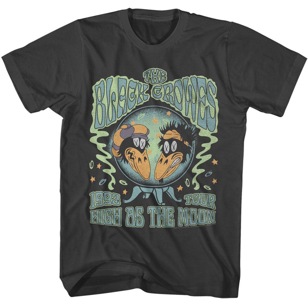 The Black Crowes Crystal Ball Charcoal Grey Shirts