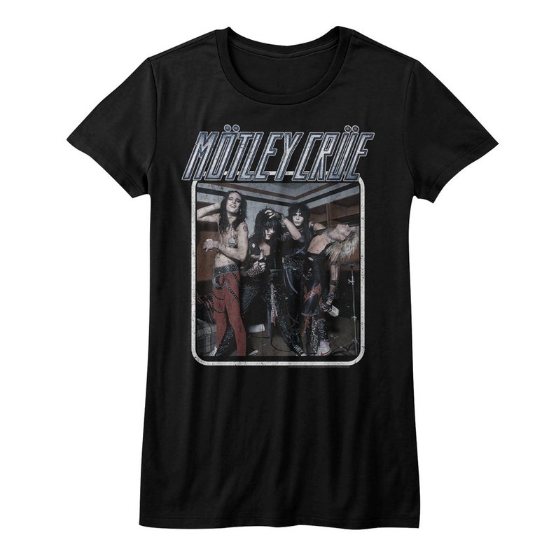 Motley Crue Group Photo Black Shirts