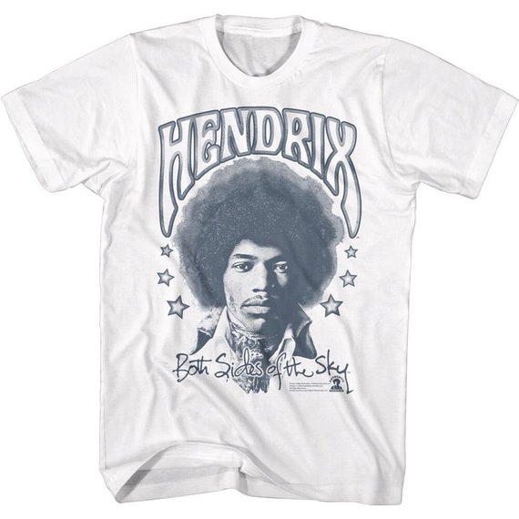 Jimi Hendrix Both Sides of the Sky White Shirts - Etsy
