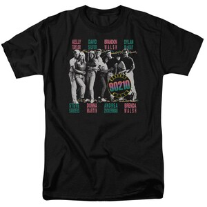 Beverly Hills 90210 Cast With Names Black Shirts - Etsy