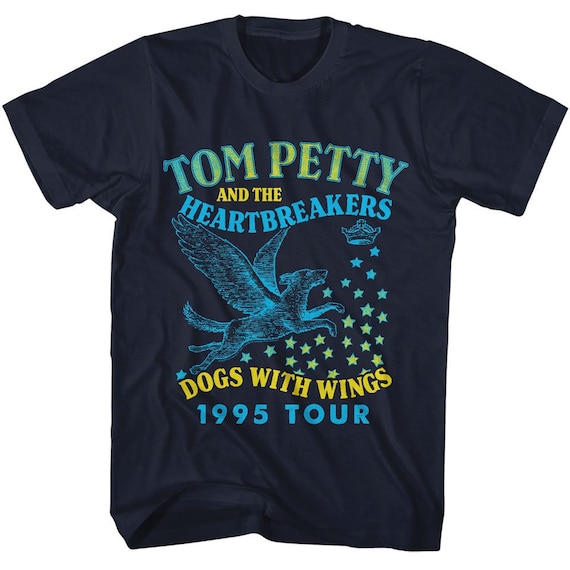 Tom Petty and the Heartbreakers Dogs With Wings 1995 Tour Navy