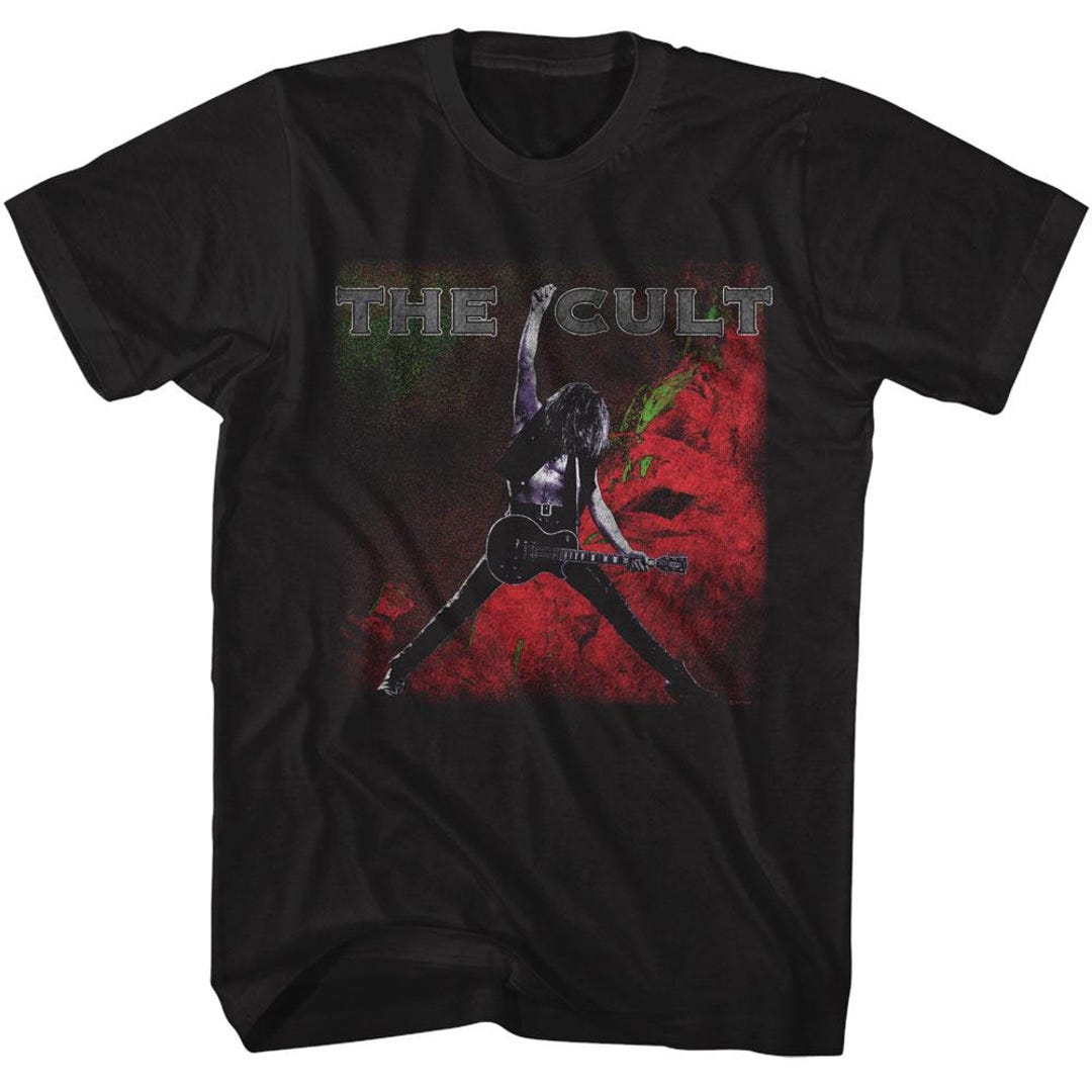 The Cult Sonic Temple Album Shirt – Officially Licensed Black Band