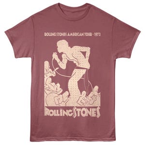 1972 Rolling Stones Tour Tee Shirt - Etsy