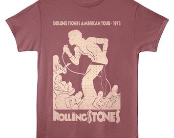 Rolling Stones Steel Wheels American Tour 89 T-shirt Vintage Rock