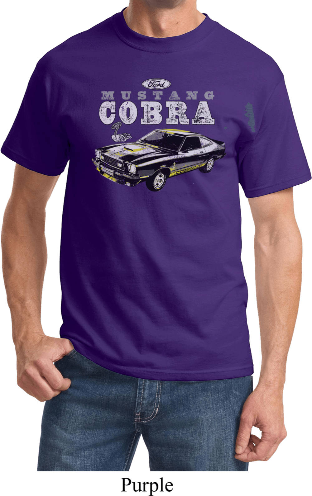 Ford 1974 Cobra Profile Tee T-shirt 21283EV1-PC61 - Etsy