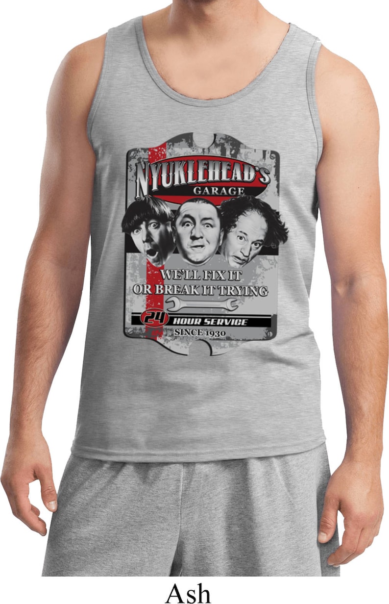 Nyuklehead/'s Garage Men/'s Three Stooges Tank Top 18664D2-2200