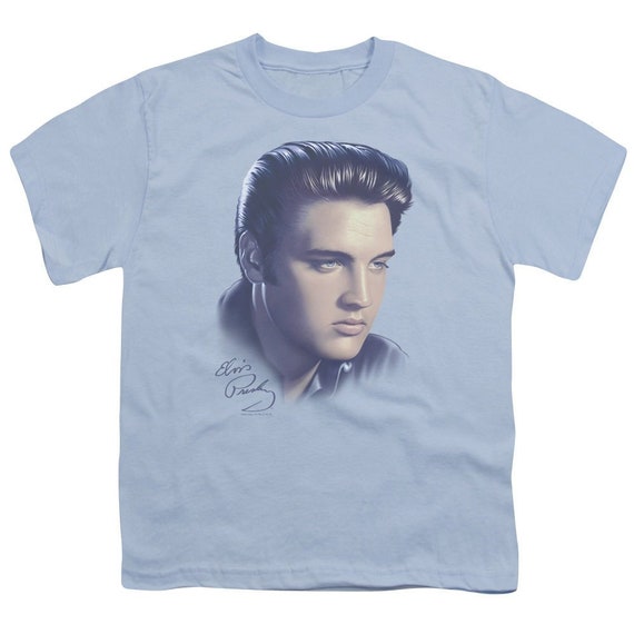 elvis presley blue shirt