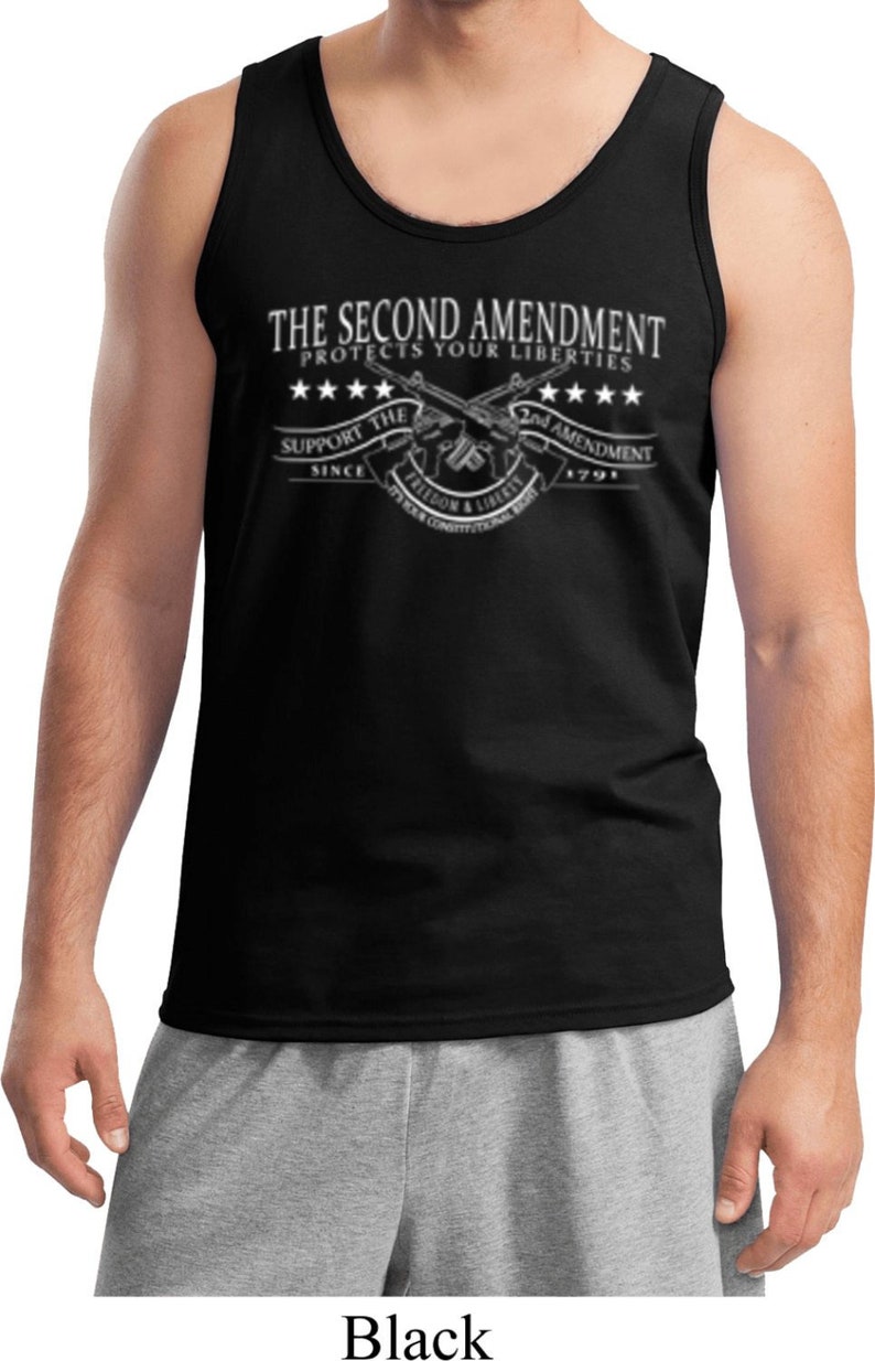 The Second Amendment Mens Tank Top WS-16080-2200