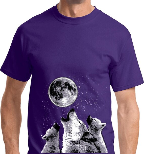 T-Shirt Vintage Rock Wolfmother - Loups Howling - Concert - Taille L - Noir