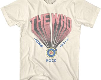 The Who Long Live Rock Natural Shirt