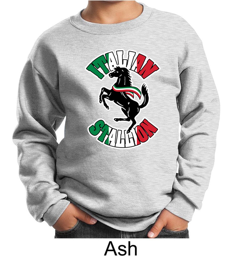 Italian Stallion Kids Sweatshirt STALLION PC90Y Etsy