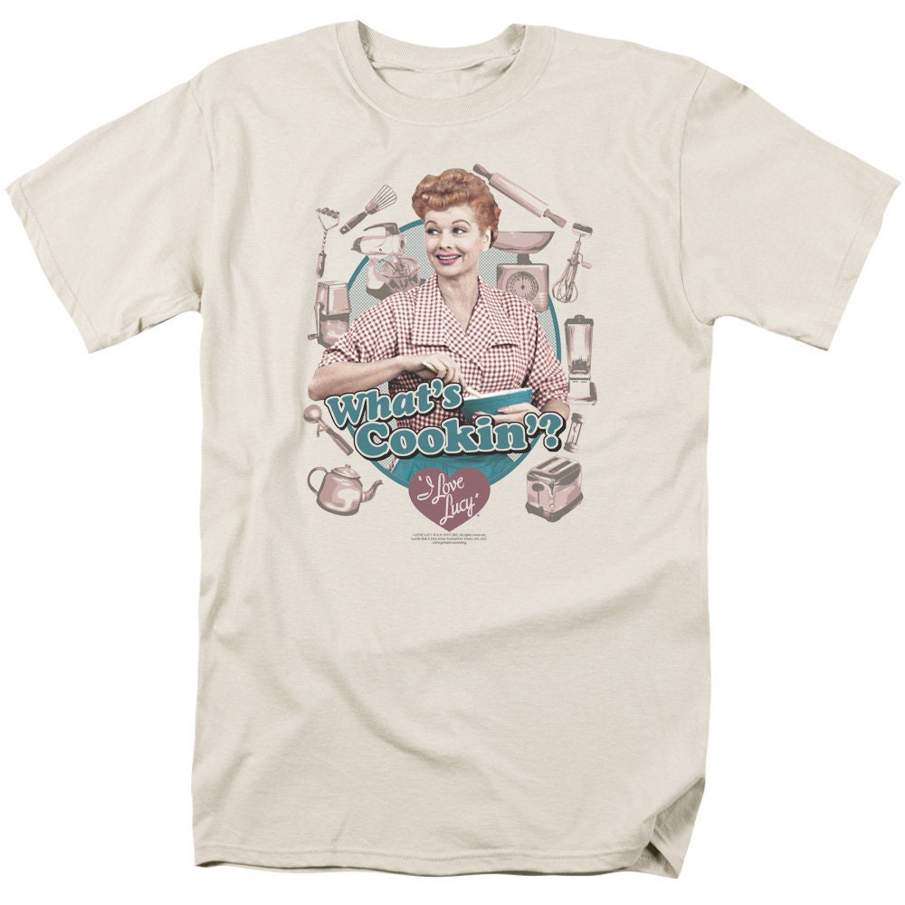 Discover I Love Lucy What's Cookin' Cream Shirts