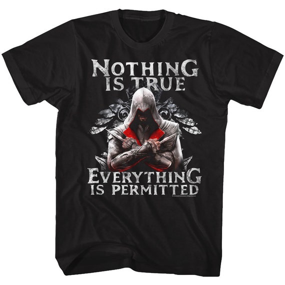 Assassin's Creed Nothing is True Everything is Permitted | Etsy