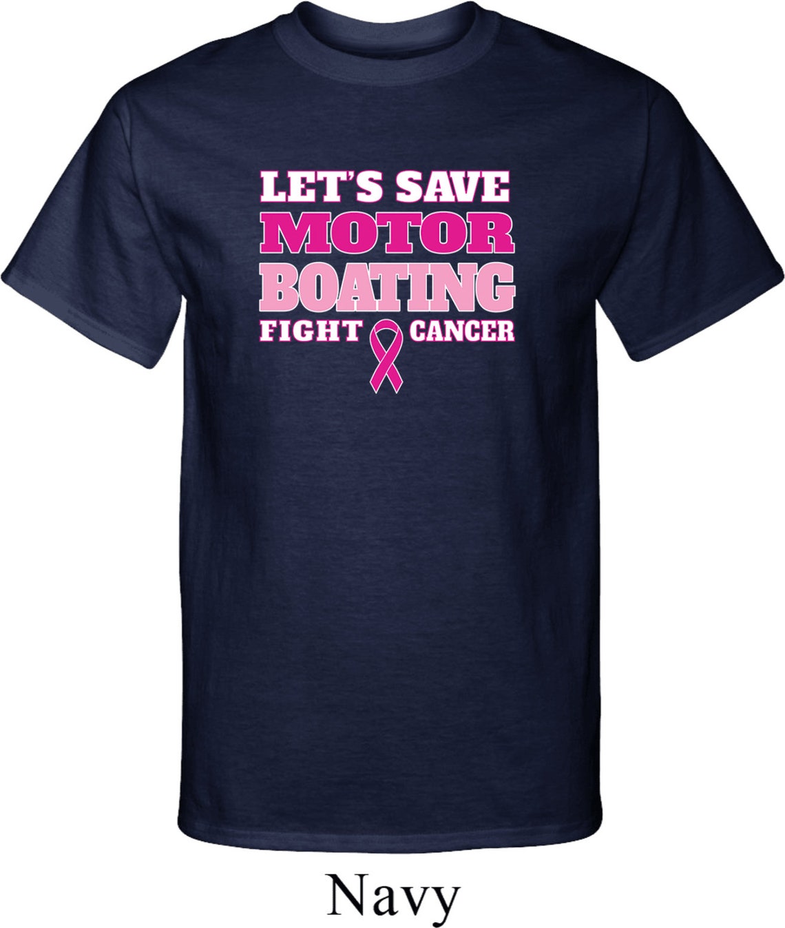 Men's Breast Cancer Awareness Shirt Let's Save Motor Etsy